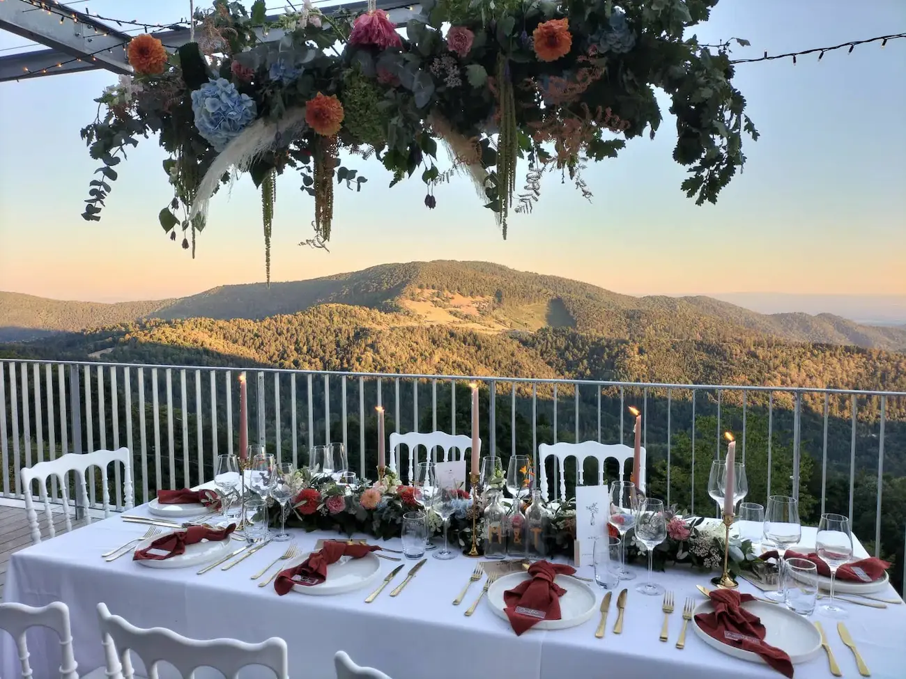 Domaine Goldenmatt, lieu de réception en Alsace avec vue imprenable, idéal pour mariages et événements.